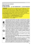 Page 9999
Maintenance
Lamp warning
Replacing the lamp (continued)
 HIGH VOLTAGE  HIGH TEMPERATURE HIGH PRESSURE
►The projector uses a high-pressure mercury glass lamp. The lamp 
can break with a loud bang, or burn out, if jolted or scratched, handled while hot, or 
worn over time. Note that each lamp has a different lifetime, and some may burst or 
burn out soon after you start using them. In addition, if the bulb bursts, it is possible 
for shards of glass to fly into the lamp housing, and for gas containing...