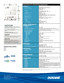 Page 4ORDERING MODEL NUMBERS
6640W
6645
6645W
6650
Additional accessories are available, including screens, carts, mount accessories and replacement cables. 
Visit www.Dukaneav.com for details.
Specifications for 6640W/6645/6645W/6650
OPTICAL
 Display Technology
  Light Output (lumens)
   Resolution
   Native
   Maximum
  Contrast Ratio (up to)
  Lamp Type
   Lamp Life (up to)
   Screen Size (diagonal)
  Throw Ratio
  Projection Distance
  Projection Angle
 Lens* 
   Zoom
   Focus
    F-#, f-#
    Shift...