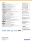Page 2Additional accessories are available, including screens, carts, mount accessories and replacement cables. Visit www.dukaneav.com for details.
OPTICAL Display Technology
         Light Output (lumens)
   Resolution
   Native 
  Contrast Ratio (up to)
  Lamp Type
   Lamp Life (up to)
   Screen Size (diagonal)
  Throw Ratio
  Projection Distance
  Projection Angle
 Lens* 
   Zoom
   Focus
   F-number
  Keystone Correction 0.65” DLP by Texas Instruments with BrilliantColor
3000 normal
1080p 1920 x 1080...