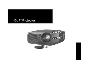 Page 1DLP
™
Projector
USER’S
GUIDEUSER’S
GUIDE
6538Gen_UG.qxd  11/17/03  1:11 PM  Page 3  
