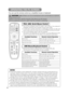Page 3426You can use the remote control as a simplified mouse or keyboard.
OPERATING THE PC SCREEN
CAUTIONCaution: Mistaken use of the mouse/keyboard control could damage your equipment.
• Only connect to a PC.
• Before connecting, read the manuals of the device you will connect.
• Do not unplug the connector cables while the computer is operating.
• It may not be possible to control notebook PCs, and other computers with built-in pointing devices (e.g.
track balls), using this remote control. In this case,...