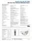 Page 2Five (5) year limited warranty to the original purchaser on  parts and labor in North America, 
lamp excluded (for other locations, local warranties apply) ImagePro is a registered trademark 
of Dukane Corporation. Includes Dukane’s FREE 1 year Peace-of-Mind Loaner Program.
5Y R
Display Technology
Single 0.65” DC3 DMD DLP by  
Texas Instruments
Native Resolution
WXGA (1280 x 800)
Maximum Resolution
UXGA (1600 x 1200)
Brightness (Typical)
3200 ANSI Lumens 
Contrast Ratio
3000:1 (Full On/Full Off)
Lamp...