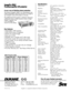 Page 2ImagePro 8063
Premium-qual ity LCD projectorSpecifications
Image Element 0.7” polysilicon active-matrix
TFT x3
Brightness 2000 ANSI lumens
(1600 lumens in Whisper Mode)
Resolution 800 x 600 pixels (H X V)
Contrast 400:1
Scanning Frequency fh 15-91 kHz, fv 50-120 Hz
Lens Manual zoom (F1.7 – 1.9), 1.2X
Lens Throw Ratio 1.5:1 – 1.8:1 throw distance
to image width
Keystone Correction Digital, vertical +/-15 deg
Aspect Ratio 4:3, 16:9, selectable 
Computer  SVGA, VGA, XGA,  SXGA, 
UXGA
Compatibility...