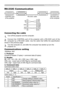 Page 6159
Technical (conti\
Qued\f
RS-232C Com\
Punication
67
89
123
4
5     6
7 8
9
1 2 3 4 5 
  CONTROL port  RS-232C caby
Oe  RS-232C pory
W 
  of the projecy
Wor    of the computy
Hr
 - (1yf  (1yf& 
  RD (2yf  (2yf5D  
  TD (3yf  (3yf7D  
  - (4yf  (4yf7R  
  GND (5yf  (5yf*1D  
  - (6yf  (6yf6R  
  RTS (7yf  (7yf57S  
  CTS (8yf  (8yf7S  
  - (9yf  (9yf5I
 
Connecting th\
H cable
1. Turn off the projecty
Rr and the coy
Pputer. 
2. Connect  the  CONTROL  port  of  the  projector  with  a  RS-232C...