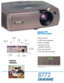 Page 1ImagePro 8772
Data/Video projector
• XGA resolution
• 1800 lumens brightness
• HDTV compatible
• Automatic vertical  keystone correction
• Very quiet operation
• LCD with status Information
8772
Kensington Lock Slot
Computer
RGB, Out Audio
Out Computer
M1-DA
AudioIn (R)
Audio In (L) S-Video
In
ComputerVideo In
Computer
Audio In RS232
IR Sensor
Power
• Business
• Education
View the status of your projector via the LCD window
on top of the unit. 