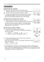 Page 22
0

Operating
Operating
Adjusting the volume
. Press the VOLUME button on the remote control. 
A dialog will appear on the screen to aid you in adjusting the volume.
. Use the cursor buttons ▲/▼ to adjust the volume.
To close the dialog and complete the operation, press the 
VOLUME button again. Even if you don’t do anything, the 
dialog will automatically disappear after a few seconds. 
Temporarily muting the sound
. Press the MUTE button on the remote control.  
A dialog will appear...