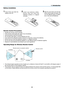 Page 16
8
1. Introduction
Remote Control Precautions
•Handle the remote control carefully.
• If the remote control gets wet, wipe it dry immediately.
• Avoid excessive heat and humidity.
• Do not heat, take apart, or throw batteries into fire.
• If you will not be using the remote control for a long time, remove the \
batteries.
• Ensure that you have the batteries ’ polarity (+/-) aligned correctly.
• Do not use new and old batteries together, or use different types of batteries together.
• Dispose of used...
