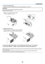 Page 62
54
6. Maintenance
6. Connect the supplied power cable, turn on the Main Power switch and turn\
 on the projector.7. Finally, select the menu 
→ [Reset] → [Clear Lamp Hours] to reset the lamp usage hours.
NOTE: When the lamp exceeds 2100* hours (up to 3100* hours in Eco mode)\
 of service, the projector cannot turn on and themenu is not displayed.If this happens, press the HELP button on the remote control for ten sec\
onds to reset the lamp clock back to zero.
When the lamp time clock is reset to zero,...