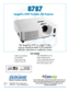 Page 18787
ImagePro 8787 Portable LCD ProjectorThe ImagePro 8787 is a light (7 lbs), 
easy-to-install portable LCD projector 
ideal for classroom or conference room. 
8787 FEATURES
• 2200 Lumens Brightness 
• XGA Resolution  
• Lamp access on top
• Instant ON and OFF • New 3000/6000 hour lamp  
• Built-in Anti-theft security
• Audio "passthrough" permits use 
  of sound system to play CDs on 
  the PC when projector is off
Education. Presentation. Inspiration.
T   H   E      A   L   L      N   E   W...