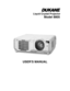 Page 1Liquid Crystal Projector
Model 8805
USERS MANUAL 