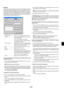 Page 51E-51
Enable/Disable .............. This turns the Security function on or off.
Keyword ........................ Enter an appropriate keyword when you usethe Security function.
(Up to 10 characters can be used.)
The Security function is available only when
your keyword is entered.
Use Protect key ............ Check this box to lock your projector when using a PC card. To use a keyword without
a PC card, do not check this box.
Drive ............................. Switches between PC Card slot 1 and 2.
Read...