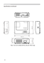 Page 68
66
Specifications
Specifications (continued)
AC  IN
AUDIO IN3AUDIO IN2
Y
R
L
C
B/PBCR/PRAUDIO IN1 RGB IN1 RGB IN2 LAN
CONTROL RGB OUT AUDIO OUT
USB
VIDEO
S-VIDEO
306 mm
 49 mm

0 mm

06 mm

Note: The non RJ Model (8776) 
is 86 and 100mm high. 