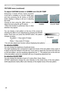 Page 29
8

PICTURE menu
To adjust CUSTOM function in GAMMA and COLOR TEMP
S e l e c t i n g   a   m o d e   w h o s e   n a m e   i n c l u d e s 
CUSTOM  in  GAMMA  or  COLOR  TEMP  item 
a n d   t h e n   p r e s s i n g   t h e   ►   b u t t o n   o r   E N T E R 
button  displays  a  dialog  to  aid  you  in  adjusting 
the mode.
Choose  an  item  using  the  ◄/►  buttons,  and 
adjust the level using the ▲/▼ buttons.
• When this function is performed, lines or other 
distortion may appear.
You  can...