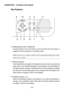 Page 8E-8
INTRODUCTION  Part Names of the Projector
910 45 11
678 12 1 32
Top Features
1.POWER Button (ON / STAND BY)
Use this button to turn the power on and off when the main power is
supplied and the projector is in standby mode.
NOTE: To turn on or off the projector, press and hold this button for a mini-
mum of two seconds.
2. STATUS Indicator
If this light blinks red rapidly, it indicates that an error has occurred, the
lamp cover is not attached properly or the projector has overheated. If
this light...