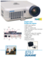 Page 1ImagePro 8761
Portable DLP Projector
• 2500 lumen brightness
• XGA resolution
• 1600 to 1 contrast ratio
• DLP
™technology by Texas Instruments
• Quiet operation
• PC card slot
• Wired and wireless LAN capability
• Operate up to 14 hours a day 
7 days a week
• Sealed optics
• Keystone correction
• Password protection
8761
Audio Out
IR
Receiver15 Pin
Computer AC
InMonitor,
Out S-Video
Power
Switch Composite
VideoPC Card
SlotUSB
Type A/B
Audio InPC
ControlL&R
Audio 