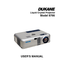 Page 1Liquid Crystal Projector
Model 8766
USERS MANUAL 