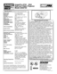 Page 2Specifications (Specifications are subject to change without notice)
Form No: 11528-L-01
Audio Visual Products
Dukane Corporation 
Audio Visual Products Division
2900 Dukane Drive 
St. Charles, IL 60174 
Toll Free (800) 676-2485 or 2486
Fax (630) 584-5156 
e-mail: avsales@dukane.com
ImagePro 8753XGA
Data and V ideo Projector
Model 28A8753
Device Type 0.7”x 3 Poly-Silicon
Brightness 1100 ANSI Lumens
Resolution 1024 x 768 (H x V), XGA
Contrast 400:1
Scanning Frequency fh 15-100 kHz, fv 43-130 Hz
Lens...