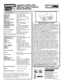 Page 2Specifications (Specifications are subject to change without notice)
Form No: 11578-A-03 rev.1
Audio Visual Products
Dukane Corporation 
Audio Visual Products Division
2900 Dukane Drive 
St. Charles, IL 60174 
Toll Free (800) 676-2485 or 2486
Fax (630) 584-5156 
e-mail: avsales@dukane.com
ImagePro 8753A XGA
Data and V ideo Projector
Model 28A8753A
Device Type 0.7”x 3 Poly-Silicon
Brightness   13 00 ANSI Lumens
Resolution 1024 x 768 (H x V), XGA
Contrast 400:1
Scanning Frequency fh 15-100 kHz, fv 43-130...