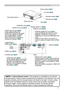 Page 7
5

Y R
L
AUDIO IN
2
AUDIO OU
T
CONTROL
RGB IN1
RGB IN2 USB
RGB OUT
AUDIO IN1
VIDE
O
S-VIDEO
CB/PB
CR/PRK
AC inlet (14)
Power switch (17)
Elevator button (9) 
COMPONENT 
VIDEO ports (13)YCB/PBCR/PR
S-VIDEO port (13)
VIDEO port (13)
CONTROL port (12)
Elevator foot (9) 
Rear-Left side
Ports (See below.)Vent (7)
AUDIO-OUT po
rt (12)
Ports
AUDIO IN1 port (12)
(In the default setting, the AUDIO 
IN1 port is the audio port for the RGB IN1 and RGB IN2 ports, 
however, it is possible to change 
the...