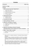 Page 144
2
Contents
Introduction................................................................................Inside cover
Caution
s  on Usage ........................................................................................1
Content
s .........................................................................................................2
1.What You Can Do with User Supportware 3 ...........................................3
1-1. Image Express Utility 2.0...