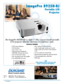 Page 1ImagePro 8925H-RJ 
Portable LCD  
Projector
The ImagePro 8925H-RJ is a light (7.7lbs), easy-to-install / portable  LCD projector ideal for classroom or conference room. 
8925H-RJ FEATURES
• 2700 Lumens Brightness 
• XGA Resolution  
• Lamp access on top
• High performance (6000 HR)               
   hybrid filter with easy side access
• Loud 16 Watt Audio Output
• New, Microphone input with amplifier
• New 3000/6000 hour lamp • New, Optional Wireless operation
• 
Audio "passthrough" permits use...