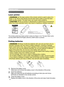 Page 26
14

Putting batteries
WARNING  ►Always handle the batteries with care and use them only as 
directed. Improper use may result in battery explosion, cracking or leakage, 
which could result in ﬁre, injury and/or pollution of the surrounding environment.
• Be sure to use only the batteries speciﬁed. Do not use batteries of different 
types at the same time. Do not mix a new battery with used one. 
• 
Make sure the plus and minus terminals are correctly aligned when loading a battery.
• Keep a battery away...