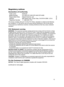 Page 13
3
ENGLISH

Regulator y notices
Declaration of Conformity
Trade name   HITACHI
Model Number   CP-X201/CP-X301/CP-X401/CP-X450
Responsible Party
  Hitachi America, Ltd.
Address
  900 Hitachi way, Chula Vista, CA 91914-3556  U.S.A.
Telephone Number
  +1 -800-225-1741
This device complies with part 15 of the FCC Rules. Operation is subject to the following 
two conditions: (1) This device may not cause harmful interference, and (2) this device 
must accept any interference received, including...