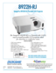 Page 18922H-RJ
ImagePro 8922H-RJ Portable LCD Projector
The ImagePro 8922H-RJ is a Network able (LAN),  easy-to-install portable LCD projector ideal  for classroom or conference room. 
8922H-RJ FEATURES
• 3200 Lumens Brightness 
• XGA Resolution  
• Lamp access on top
• High performance (5000 HR)                                                      
   hybrid filter with easy front access
• New 16 Watt audio output
• New 2000:1 Contrast Ratio *HDMI Input
• New Microphone Input • New 3000/6000 hour lamp  
•...