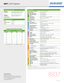 Page 4Accessories and Lenses
Supplied  
AccessoriesRemote control, power cord, computer 
cable, network and wireless software, 
user’s manuals, safety manual 
Optional  
Accessories USBWL11N USB wireless adapter, 
 
TB-1 wireless USB tablet
Optional Lenses NA
Replacement Parts
Lamp456 -8755N
Remote Control HL02881
Filter MU0 6481
Specifications
Display
Projection Technology 3LCD, 3 chip technology
Resolution XGA - 1024 x 768
White Light Output 4,000 ANSI lumens
Color Light Output 4,000 ANSI lumens
Colors 16.7...