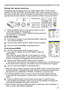 Page 25
3

Operating
Using the menu function
This projector has the following menus: PICTURE, IMAGE, INPUT, SETUP, AUDIO, 
SCREEN, OPTION, NETWORK, and EASY MENU. EASY MENU consists of functions 
often used, and the other menus are classified into each purpose. Each of these menus is 
operated using the same methods. The basic operations of these menus are as follows.
. Press the MENU button on the remote control or one of 
the cursor buttons on the projector.   
The Advanced MENU, or EASY MENU that...