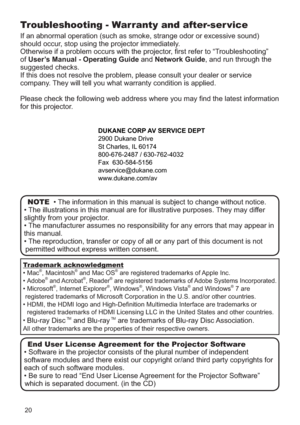 Page 2220
Troubleshooting - Warranty and after-ser vice
!\V\.\V\.\V\
\.\VA
	\V
\V
(\V
\.
\
\V\V\V

*\V
	\.\
B\V

	\V	\V
\V	
\.
\V\V,\
\V\V
D
\V\V\V\
\V	
\V\V\V\
,\V/
\V\V\V=+	
\.
>\V
\VUser’s Manual - Operating Guide\V\.\VNetwork Guide\V\.\V	\.\V	
\V\V

	


\V(
\V
!\V
\V
\V\.\V
*\
\V\V\V
\
\V\.
	\V	\V\V\
\V...