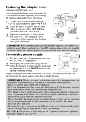 Page 108
Connecting power supply
T\V)	\V\V\.\.\V\V\
\V\V\V\.\V\
\V
AC\VA\V\.B\V\V\V,\

M\V\V	
\V\V\
\V[
\V	
\V\.\V\V
	\V!\.\V\V	\V\V\
\.
\V\V\V\
\V

	\V\.\.\.\V\
\V POWER\V\.\V\V

\V	\V\.\V
\V\
\.

)
\V\V\
\V\.\V\V.!+\V)D%\VD@\V	\.\.\V*\
\V\V
\.\.\.\V\V\V\
\V
	\V(\V\V\
,\V	\.\V\....