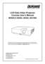 Page 1DUKANE CORP AV SERVICE DEPT 
2900 Dukane Drive
St Charles, IL 60174
800-676-2487 / 630-762-4032 
Fax  630-584-5156
avservice@dukane.com  
www.dukane.com/av
Information in this Guide may change due to product improvements. To obtain the latest 
manuals, literature, and software please visit the Dukane web site at;  \
www.dukane.com/av  
and look at the specific model SUPPORT or DOWNLOADS section.
LCD Data Video Projector
Concise User’s Manual
MODELS 8928A, 8930A, 8931WA
403-8928A-8930A-8931WA-Concise-00 