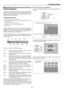 Page 495-3
x Operating the Viewer Function from the
Projector (playback)
This section describes the operation for showing slides of pre- 
sentation documents created using the Viewer function with the
projector. It is also possible to make slides directly from the im-
ages projected with the projector. 
Projecting slides (Viewer)
1. Inser t a PC card into the PC card slot.
Inser t the PC card so that the end with the inser tion direction arrow on
the top goes in first.
* Press the eject button to eject the...