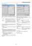 Page 898-21
WEP (for Wireless only)
Select this option whether using the WEP (Wired Equivalent Pri-
vacy) key for encryption or not. To use encryption, specify WEP
key.
Disable ........ Will not turn on the encryption feature. Your com-
munications may be monitored by someone.
64bit ............ Uses 64-bit datalength for secure transmission.
128bit .......... Uses 128-bit datalength for secure transmission.
This option will increase privacy and security
when compared to use of 64bit datalength en-
cryption....