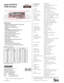 Page 2Specifications              8957HW-RJ 
Image Element             0.63” polysilicon active-matrix TFT x3
Brightness  4000 ANSI lumens
  (3400 lumens in Eco Mode)
Resolution  1280 x 800 pixels (H X V), WXGA
Contrast  2,000 : 1 Active iris
Scanning Frequency  fh 15 -106 kHz, fv 50-120 Hz
Lens  Manual zoom (F1.6 – 2.1), 1.7X
Lens Throw Ratio  1.5 – 2.5:1 throw distance to image width
Keystone Correction  Digital, vertical and horizontal +/- 40 deg.
Aspect Ratio  16:10, 4:3, 16:9 selectable
Computer    SVGA,...