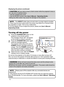 Page 1412
NOTE  • The ASPECT button does not work when no proper signal is inputted.
• There may be some noise and/or the screen may fl icker for a moment when 
an operation is made. This is not a malfunction.
• For the details of how to adjust the picture, please see  User’s Manual - 
Operating Guide . 
CAUTION  ►If you wish to have a blank screen while the projector's lamp is 
on, use one of methods below.
- Use the supplied lens cover.
- Use the BLANK function (see User’s Manual - Operating Guide )....