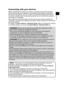 Page 97
ENGLISH
Connecting with your devices
Before connecting the projector to a device, consult the manual of the device to 
confirm that the device is suitable for connecting with this projector and prepare 
the required accessories, such as a cable in accord with the signal of the device. 
Consult your dealer when the required accessory did not come with the product or 
the accessory is damaged.
After making sure that the projector and the devices are turned off, perform the 
connection, according to the...