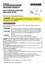 Page 11
Projector
User's Manual (detailed)  
Operating Guide
Thank you for purchasing this projector.►Before using this product, please read all manuals for this 
product. Be sure to read Safety Guide first. After reading them, store them in a 
safe place for future reference. WARNING
• The information in this manual is subject to change without notice.
• The illustrations in this manual are for illustrative purposes. They may differ 
slightly from your projector.
• The manufacturer assumes no...