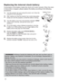 Page 2220
Replacing the internal clock batter y
