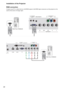 Page 2222Installation of the Projector
RGB connection
Connect your PC or other devices with RGB output to the RGB input connectors on the projector to be 
used as the source of image input.
COMPONENT 2SDI / HDSDI / 3G
COMPONENT 1
YPbPr
0/100 BASE-T RS-232 WIRED REMOTE 12V TRIGGERIII
350mA
IN OUT G/Y B/Pb R/Pr H V
VGA
HDMI   
HDMI 

Desk Top or Notebook
COMPONENT 2SDI / 3G
COMPONENT 1
YPbPr-T RS-232WIRED REMOTE
12V TRIGGERIII
350mASYNC IN SYNC OUT
OUT G/Y B/Pb R/Pr H V VGA
HDMI   
HDMI  STEREO DVI
G/Y B/Pb...