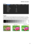 Page 3333
OSD Menu description
IMAGE
Contrast
Use    to adjust the contrast of the projected image. You can connect the projector to an external 
image source to display an image resembling the one shown below for adjustment. It is recommended 
that you adjust the projected image according to the results shown below so that the brightness of the 
spectrum remains constant throughout and achieve maximum contrast between black and white. 
The following image illustrates the results of direct contrast adjustment...