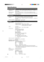 Page 11454
SpŽcifications

¥ MŽthode de projection Appareil 3D-ILA, 1 objectif, 3 mŽthodes ˆ obturation optique des 3 couleurs primaires.
¥ Appareil D-ILA 0,9 pouces (env. 2,3 cm) mesurŽ en diagonale (1365 ´1024 pixels) ´ 3  (Nombre total de
pixels: 4 193 280)
¥ Objectif de projection Objectif ˆ courte distance focale 1,5 :1 (avec une fonction de dŽplacement manuel)
¥ Taille de lŽcran Env. 152.4 cm (60 pouces) ˆ 381 cm (150 pouces) [recommandŽs] mesurŽ en diagonal (*avec
un format dimage: 4 : 3)
¥  Lampe au...