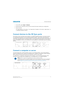 Page 42   Connect Devices
Mirage 4K25 User Manual42
020-101361-02 Rev. 1 (01-2015)
1. On the TPC, select  Input > Channel.
2. Scroll the list of channels until you find the channel that best matches your configuration.
3. Tap the channel. An image appears on the screen. If an image does  not appear on the screen, repeat steps 1 to 
3, selecting a different channel.
Connect devices to the 3D Sync ports
The 3D Sync Input and Output ports located on  the MCPU faceplate provide a convenient method 
for interfacing...