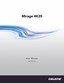 Page 1Mirage 4K35
User Manual
020-101377-03 