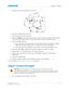 Page 50   Adjust the Image
Mirage 4K35 User Manual50
020-101377-03 Rev. 1 (07-2015)
1. Loosen the lens mount stabilization screw (D).
2. Loosen the horizontal lock screw (A).
3. Extend the lens focus (B) completely.
4. Adjust the  Focus using the focus knob to retract the lens. Watch the image at the left edge of 
the screen until it comes into focus. If the entire screen is in focus, proceed to step 7.
5. Continue retracting the lens.
a. If the right side of the image comes into fo cus before the lens is...