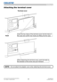 Page 2625LWU701i/LW751i/LX801i/LWU601i/LW651i
User's Manual - Operating Guide020-000786-02
LIT MAN USR D2
Setting up
Attaching the terminal cover
Insert the two claws of the terminal cover into the hole of 
the case and confirm two hooks are fitting into the case.
Terminal cover
When detaching the terminal cover, push the hook in 
the direction of the arrow and pull it forward. 
Hook
NOTE  • Do not attach the adapter cover when attaching the terminal cover. 