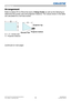 Page 1110LWU701i/LW751i/LX801i/LWU601i/LW651i
User's Manual - Operating Guide020-000786-02
LIT MAN USR D2
Setting up
Arrangement
Refer to tables T- 1  to T- 3 at the back of Setup Guide  as well as the following to 
determine the screen size and projection distance. The values shown in the table 
are calculated for a full size screen.
Ⓗ × Ⓥ :  Screen size
ⓐ:  Projection distance
(continued on next page)
9.5
Projector top
Projector bottom
Elevator feet 