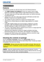 Page 43LWU701i/LW751i/LX801i/LWU601i/LW651i
User's Manual - Operating Guide020-000786-02
LIT MAN USR D2
Introduction
Introduction
The projector provides you with the broad use by the following features.
ü    The HDMI
TM/Display Port/HDBaseTTM ports can support various image 
equipment which have digital interface to get clearer pictures on a screen.
ü    The super bright lamp and high quality optical system can fulfill the demands  of professional uses.
ü    Optional lens units and a wide range of the lens...