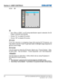 Page 36Section 4: USeR CoNTRolS
36
3D4.2.8 
3dAuto
Off
3D
3D Invert
3D Format
1080@24
Back
Enter
Select
3D
Auto: When a HDMI 1.4a 3D timing identification signal is detected, the \
3D 
•	
image is selected automatically.
Choose “On” to enable 3D function.
•	
Choose “Off” to disable 3D function.
•	
3D Invert
If you see a discrete or overlapping image while wearing DLP 3D glasses, you 
may	need	to	execute	“Invert”	to	get	best	match	of	left/right	image	sequence	to	
get the correct image.
3D Format
Use this feature...